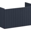 VitrA Root Groove 80cm 1 Drawer Washbasin Unit - Matt Dark Blue