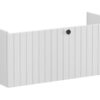 VitrA Root Groove 100cm 1 Drawer Washbasin Unit - Matt Light Grey