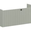 VitrA Root Groove 100cm 1 Drawer Washbasin Unit - Matt Retro Green