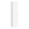 VitrA Root Groove 40cm 2 Door Tall Unit (LH Hinge) - Matt White