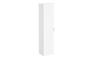 VitrA Root Groove 40cm 2 Door Tall Unit (LH Hinge) - Matt White