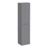 VitrA Root Groove 40cm 2 Door Tall Unit (LH Hinge) - Matt Grey