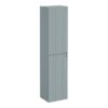VitrA Root Groove 40cm 2 Door Tall Unit (LH Hinge) - Matt Fjord Green