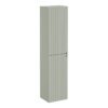 VitrA Root Groove 40cm 2 Door Tall Unit (LH Hinge) - Matt Retro Green
