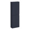 VitrA Root Groove 55cm 2 Door Slim Tall Unit (LH Hinge) - Matt Dark Blue