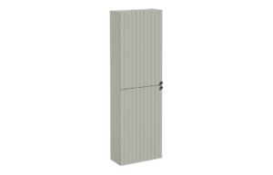 VitrA Root Groove 55cm 2 Door Slim Tall Unit (LH Hinge) - Matt Retro Green