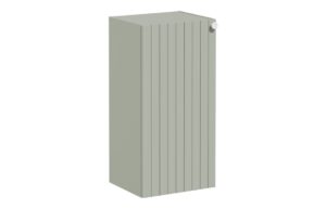 VitrA Root Groove 40cm 1 Door Lower/Base Unit (LH Hinge) - Matt Retro Green