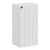 VitrA Root Groove 40cm 1 Door Lower/Base Unit (RH Hinge) - Matt Light Grey