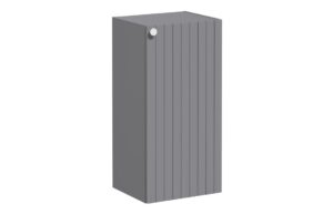 VitrA Root Groove 40cm 1 Door Lower/Base Unit (RH Hinge) - Matt Grey