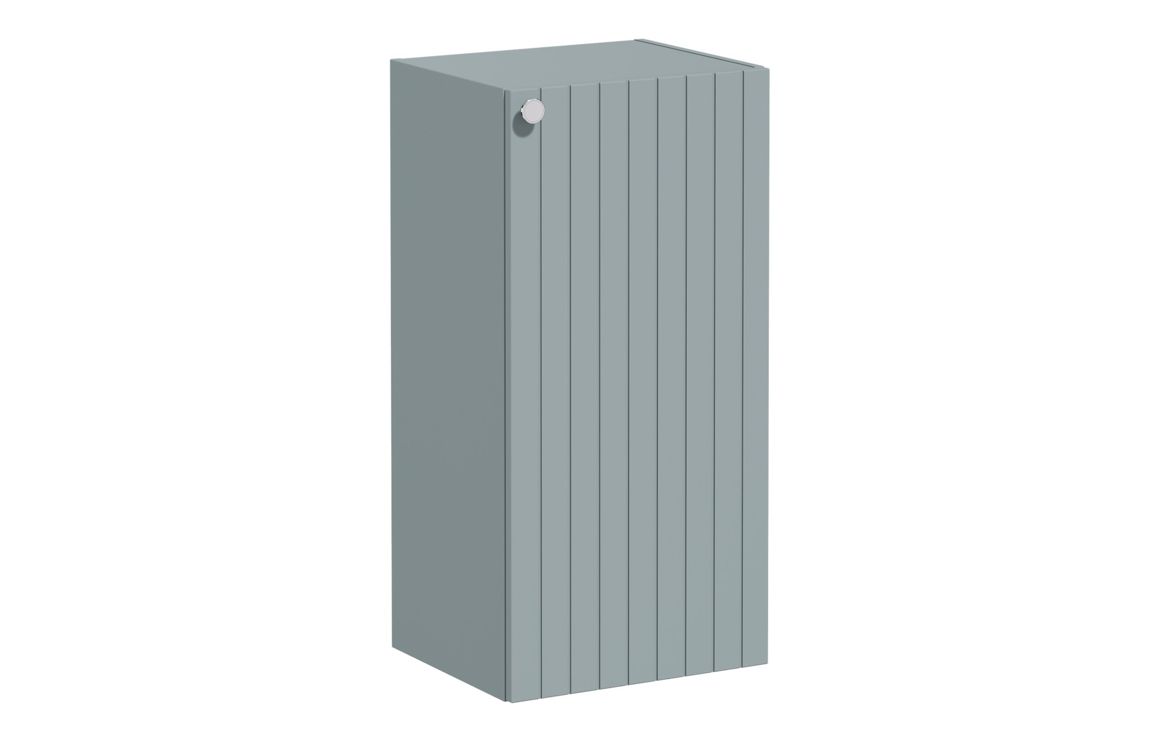 VitrA Root Groove 40cm 1 Door Lower/Base Unit (RH Hinge) - Matt Fjord Green
