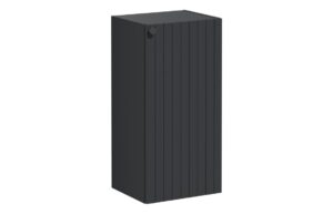 VitrA Root Groove 40cm 1 Door Lower/Base Unit (RH Hinge) - Matt Graphite