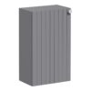 VitrA Root Groove 40cm 1 Door Slim Lower/Base Unit (LH Hinge) - Matt Grey