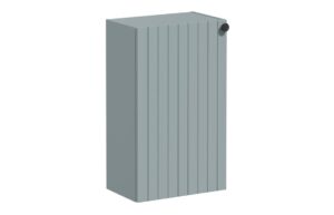VitrA Root Groove 40cm 1 Door Slim Lower/Base Unit (LH Hinge) - Matt Fjord Green