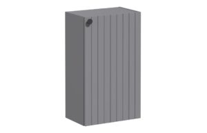 VitrA Root Groove 40cm 1 Door Slim Lower/Base Unit (RH Hinge) - Matt Grey