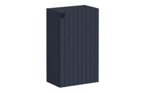 VitrA Root Groove 40cm 1 Door Slim Lower/Base Unit (RH Hinge) - Matt Dark Blue