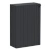VitrA Root Groove 55cm 1 Door Slim Lower/Base Unit (LH Hinge) - Matt Graphite