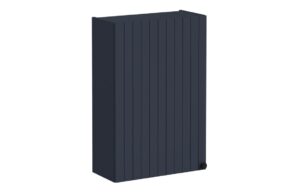 VitrA Root Groove 60cm 1 Door Upper/Wall Unit (LH Hinge) - Matt Dark Blue