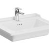 VitrA Integra 550x370mm 1TH Semi Recessed Basin (RH) - White