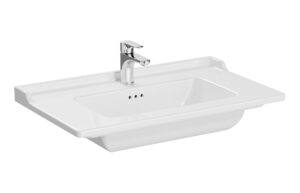 VitrA Integra 550x455mm 1TH Semi Recessed Basin - White