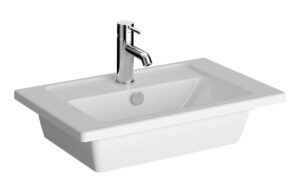 VitrA Integra 370x220mm 1TH Compact Basin (No Overflow) (RH) - White