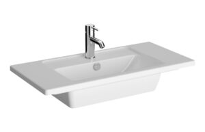 VitrA Integra 600x360mm 1TH Compact Basin w/Overflow - White