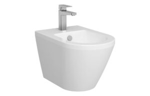 VitrA Integra Square Wall Hung Bidet - White