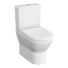 VitrA Integra Rimless Open Back Close Coupled Pan Only - White