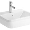 VitrA Integra 600x385mm 1TH Compact Basin w/Overflow - White