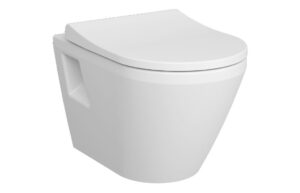 VitrA Integra Rimless Wall Hung Pan Only (Hidden Fix) - White