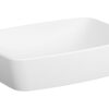 VitrA Geo 545x400mm 0TH Basin w/Overflow - White