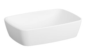 VitrA Geo 545x400mm 0TH Basin w/Overflow - White