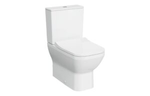 VitrA Integra Square Rimless Open Back Close Coupled Pan Only - White