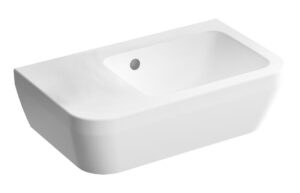 VitrA Integra 370x220mm 0TH Compact Basin w/Overflow (RH) - White