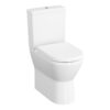 VitrA Integra Rimless Comfort Height Open Back Close Coupled Pan Only - White