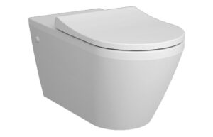 VitrA Integra Rimless Short Projection Wall Hung Pan Only - White