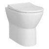 VitrA Integra Square Rimless Back to Wall Pan Only - White