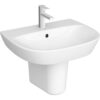 VitrA S20 650x560mm 1TH Basin (No Overflow) - White