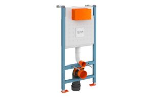 VitrA V-Fix Core WH 12cm 3/6L WC Frame & Cistern