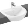 VitrA Integra 800x465mm 1TH Vanity Basin w/Overflow - White
