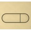 VitrA Loop Round Flush Plate - Brushed Nickel