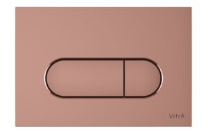 VitrA Loop Round Flush Plate - Gloss Gold