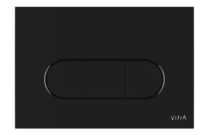 VitrA Loop Round Flush Plate - Matt Black