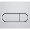 VitrA Loop Round Flush Plate - Gloss Black