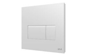 VitrA Origin ABS Flush Plate - Gloss White
