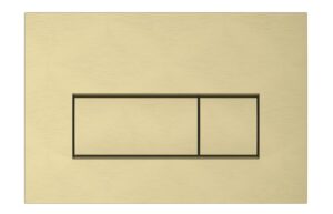 VitrA Loop Square Flush Plate - Brushed Nickel