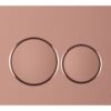 VitrA Origin ABS Flush Plate - Brushed Nickel
