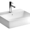 VitrA Integra 495x430mm 1TH Basin w/Overflow - White