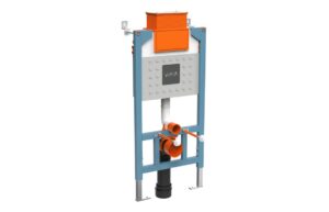 VitrA V-Fix Prime WH WC Frame & 12cm 3/6L Cistern (Double Fix & Electric Connection)