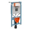 VitrA V-Fix Prime WH WC Frame & 8cm 2.5/4L Cistern (B2B Fix & Electric Connection)