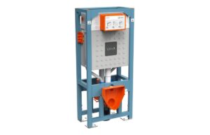 VitrA V-Fix Prime WH WC Frame & 12cm 2.5/4L Cistern (Floor/Wall Fix  Electric & Water Connection)